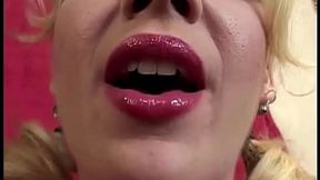 She and her boyfriend love RPGs - this one goes from a young &mdash;  horny girl to an anal broken hat     with stockings and high heels