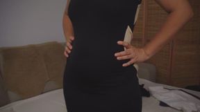 Dresses Try-On After Overeating | Bloated & Round Look