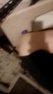 Suck and fuck dildo in the creepy basement