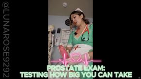 PROSTATE EXAM: HOW BIG CAN YOU TAKE IT! POV🧤🍆💦🩺🥵🔥