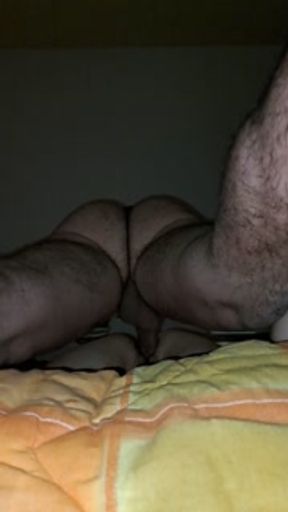 she's panting as I fuck her in the ass (full video on fansly)