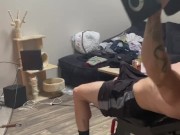 Caught me hard on the bench