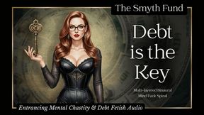 Debt is the Key: Entrancing Mental Chastity & Debt Fetish Audio from Ms. Smyth of The Smyth Fund { Multi-layered Binaural Mind Fuck Spiral }