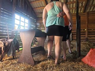 I banged a village wench right in the barn two