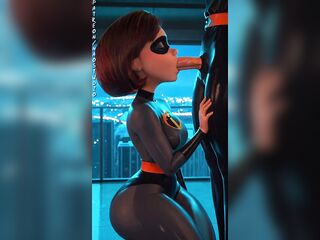 Helen Parr The Incredible mother I'd like to fuck CG Animation