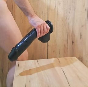 Insatiable whore wants to sit on dick all the time and put him as deep as possible!