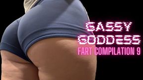 Gassy Goddess Fart Compilation 9 - Fart Fetish Goddess BBW Ass Worship Gas Farting Toilet Slut Watersports PAWG Farts Ass Domination Humiliation