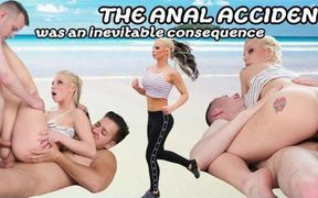 SugarBabesTV - Barbie Sins anal accident was inevitable