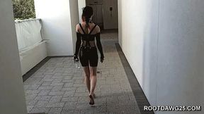 Bare Foot Walking with Letty Lechery SD MP4