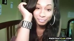 Sidney Starr's Black ASS Twerk - Interracial Cam Show