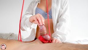 Condemned to Cum - Bondage Handjob with 2x Ruined Orgasms Milked by Mistress Parannanza