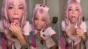 Community Creator
 @SofiaReyess @Sextoy in the mouth and #Nurse #Solo #Small Tits sexy tube | Tik.Porn
