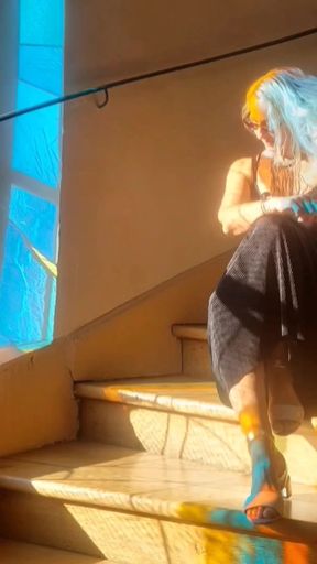 Mature Blonde Wife Enjoys Sex After Walk