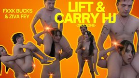 Ziva Fey Lift And Carry Handjob