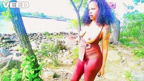 Jamaica Beach Vacation Outside Public Exhibitionist Voyage Solo Female Gives Blowjob To Jogger