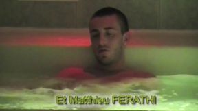 Arab twink suck in glory holes and fucked in toilet