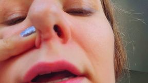 Snotty Flu Nostrils