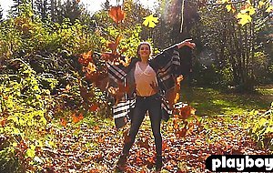 Flexible Alexandra Belle showing big ass and whole perfect natural body