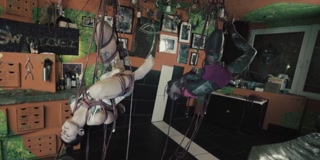 Dirty Dreaz shibari fun - Cute Dreadlocks girls Anuskatzz + Valkyriz getting tied up bondage BDSM