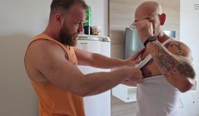 RawFuckClub Feeding a tattooed hunk Zeto with my thick cum