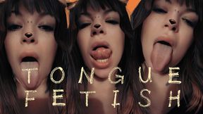 Playing with my tongue