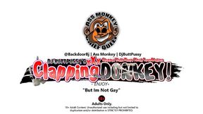 *premium* clapping asshole (pussy in the back) sloppy sucking a huge dick... closet boy embarrassed by such noisy asshole - ass monkey dj buttpussy