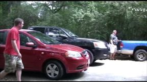 Naked Jen Sucks And Fucks Strangers At The Car Park! (1st half mp4 sd)