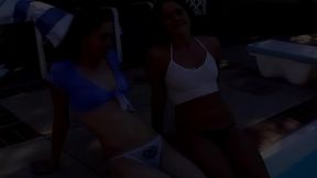 savannah stern & cindy sterling lesbian threesome creampie