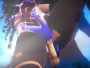 Genshin Mona striked your balls with lightning