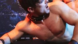 Fisting Inferno: Athletic big dick Devin Franco gagging