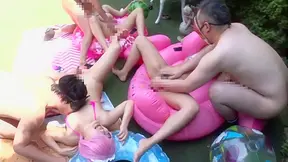 Cute Anime Cosplay Lesbians - Steamy 3-in-1 Threesome Fantasy