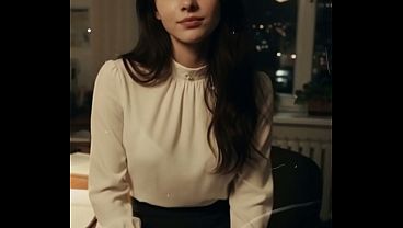 Angie's boss can't resist her beautiful curves and decides to seduce her