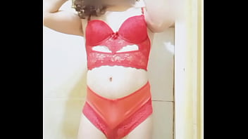 Red lingerie