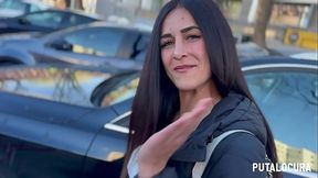 PutaLocura - Espa&ntilde_ola de ojos verdes Andrea Lux es pillada por Torbe y termina en juego caliente