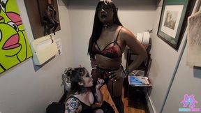 vanessa & monique show you how to satisfy a real cock
