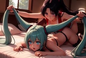 Anime Sensual Girls Adult Style Fantasy Visual
