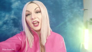 PVC fetish + Dirty talk = Enjoy!