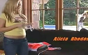 British slut alicia rhodes seduces the pool boy