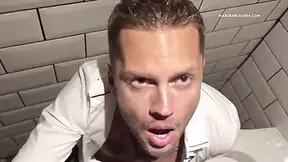 Blowjob In The Public Wc - Mars Barcelona