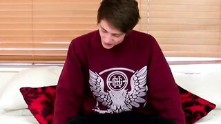 Skinny Twinks Solo Striptease & Masturbation - Jamie Sykes