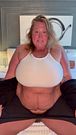 My belly hangs over my pussy.. I hope that's ok