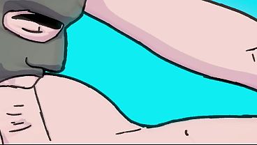 Part 2 Balaclava Yaoi Sex &ndash_ From Ass Eating to Hardcore Bareback Pounding