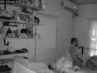 Spying on an amateur pair having great sex