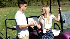 Teaching my stepmom to play golf