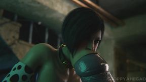 FULL ANIMATION. Ahegao Apocalypse - Ada Wong Reborn Through Pregnancy.