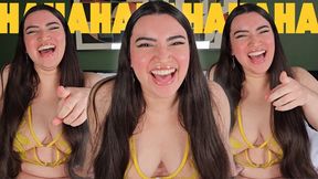 LAUGHING & POINTING AT YOU - Hardcore Humiliation with Humiliatrix Countess Wednesday - Laughing, Loser Porn, Loser Humiliation MP4 1080p