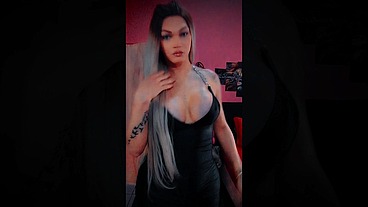 Homem de Verdade é Devorado na Garganta pela Trans Passiva do Rabão Enquanto a Esposa Chupa a Rola Dela!