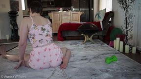 Behind the scenes daily workout