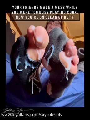 Your Friends Made a Mess While You Were Too Busy Playing Xbox; Now You're on Clean Up Duty