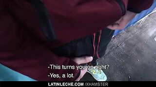 LatinLeche - Straight Dudes Wank Off With Each Other